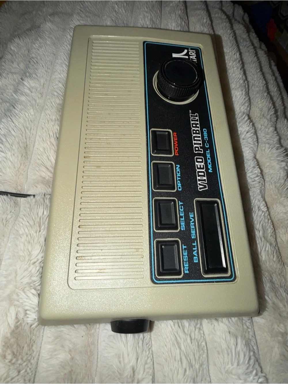 Atari Video Pinball Model C-380 Console Video Game Vintage 1977 Classic Used AVP